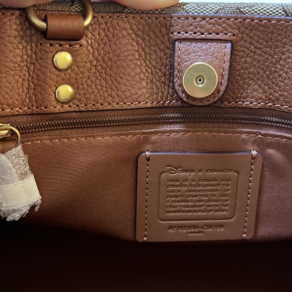 Disney & Coach Micky Mouse Bag - Picture 4 of 9